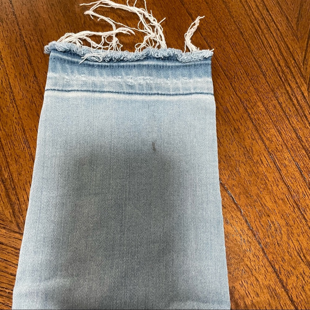 American Eagle Light Wash Super Super Stretch Hi-Rise Jegging Size 6 - Picture 7 of 8